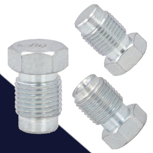 M12X1.0 Brake Plug,Bubble + Double Flare,High Pressure Suitable