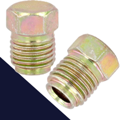 7/16-24" Brake Plug Double Flare