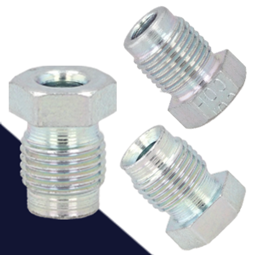 Brake End M10X1.0 Double / Bubble Flare
