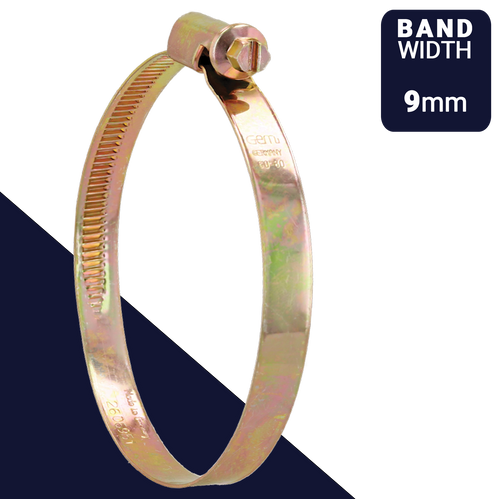 Norma TORRO/GEMI Clamp,W2 Stainless 9mm Band, Slotted,ADD OIL BEFORE INSTALL