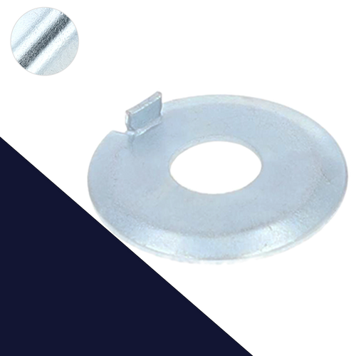 Conical External Tab Washer,Zinc Plated Steel,DIN 432