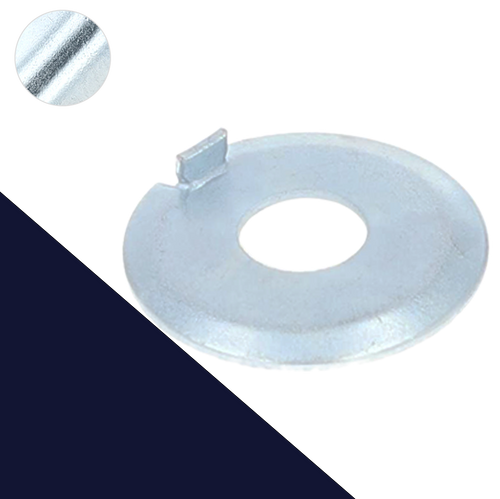 Conical External Tab Washer,Zinc Plated Steel,DIN 432