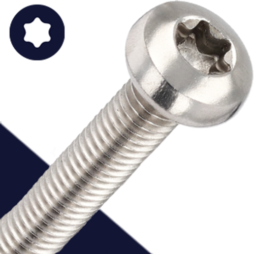 M6X1.0 Torx Pan Head Screw - A2 Stainless ISO 14583