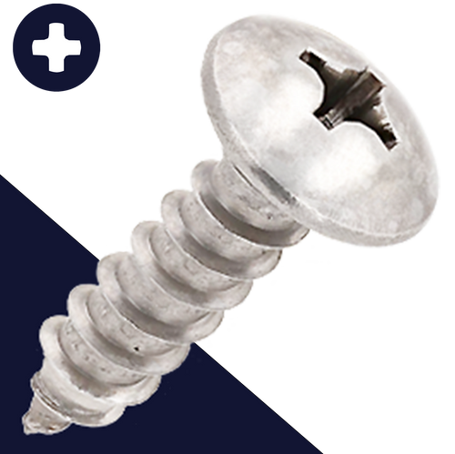 M4.8 Phillips Truss Self Tapping Screw Stainless Steel