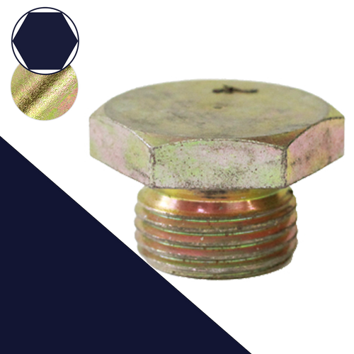 M19 Wide Hex - Drain Plug Yellow