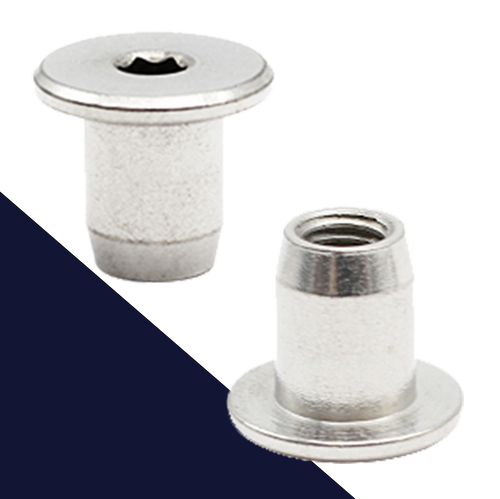 Low Profile Sleeve Nut,Allen Socket Drive,Stainless Steel A1