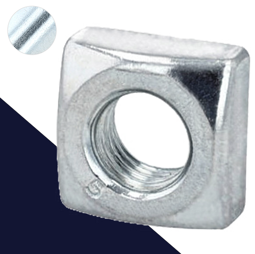 Square Nut,Class 04 Steel Zinc,DIN 557