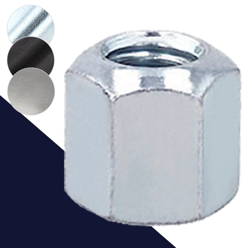 Tall Fixture Hex Nut,Steel Class 10,DIN 6330