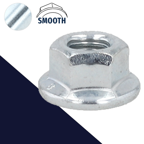 Top Lock Flange Nut DIN 6927,Steel Class 8,Coarse Thread