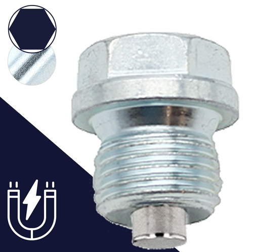 Steel Magnetic Drain Plug DIN 910