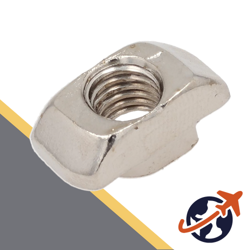 M8 Hammer Nut,10mm Groove,Stainless Steel A4