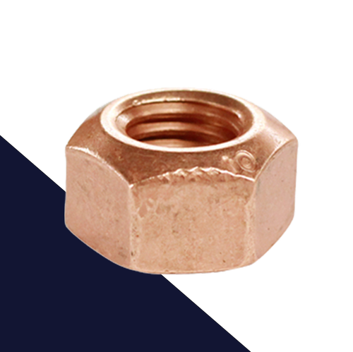 Conical Lock Nut - Class 10 Steel Copper DIN 980V