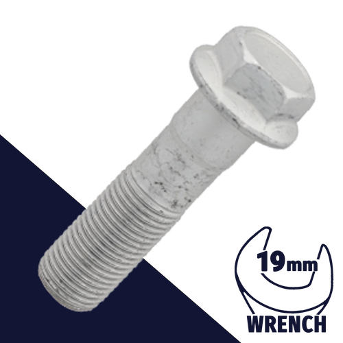 M15X1.5 Fine Flange Bolt,Steel Class 10.9 Zinc Flake,Special OEM / 19mm Wrench