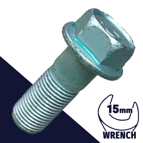 M14X1.25 Fine Flange Bolt,Steel Class 10.9 Geomet,Special OEM / 19mm Wrench