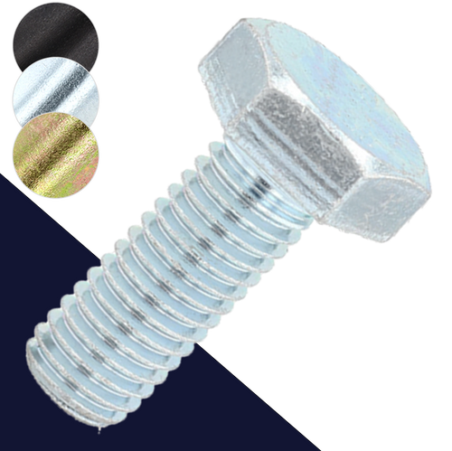 M20X1.5 Ex Fine Hex Bolt,Steel Class 10.9 Hard,DIN 960+961 / Wrench 30mm