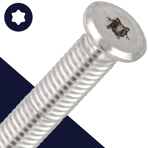 M5 Ultra Low Torx,Stainless Steel A2,Reduced Head Profile