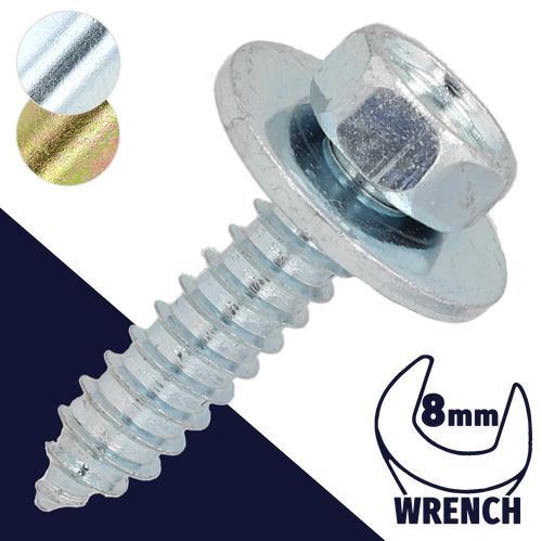 M5.6 Loose Washer Tapping,Steel Zinc Plated,SEMS Sheet Metal Screw