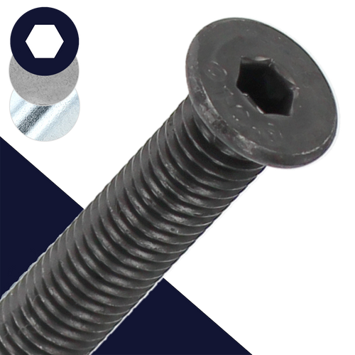 M10X1.5 Ultra Low Socket Head - Steel 10.9