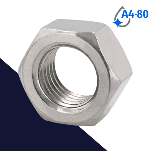 Hex Nut - A4-80 Stainless DIN 934
