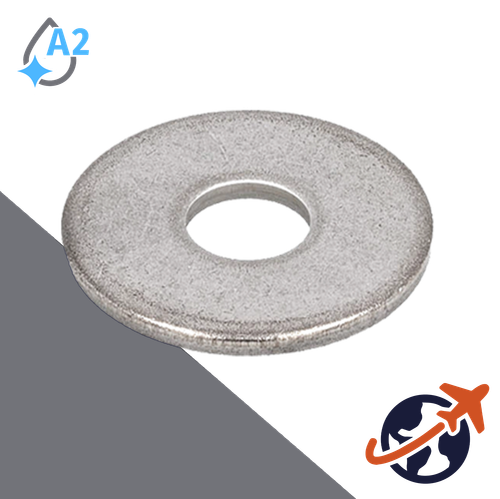 Oversized Flat Washer - A2 Stainless DIN 440- R