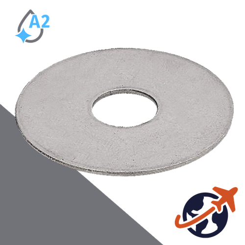 Oversize Fender Washer - A2 Stainless HV200 ISO 7093