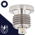 Flanged Allen Magnetic,Stainless Steel Plug,DIN 908