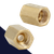 7/16-24" Brake Line Union,Inverted Flare,For 1/4" Tubing