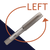 Left Hand, Reverse,Plug Tap,M5 - M16
