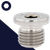 British Flanged Allen Plug,Stainless Steel,DIN 908 BSPP