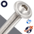 M10X1.5 Flange Button Head Screw - A4 Stainless ISO 7380-2