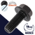 M14X2.0 SERRATED Hex Flange Bolt Class 10.9 DIN 6921