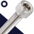 M6X1.0 - A2 Stainless DIN 912 - Allen Socket Head Cap Screw