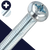 M3 Small Head Phillips Steel 4.8, Zinc Plated JIS B-1111