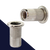 Flanged Head,Ribbed Rivet Insert Nut,A2 Stainless, Open End