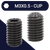 M3X0.5 Allen Set Screw Stud 45H DIN 916 Cup Point