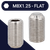 M8X1.25 Set Screw,Stainless Steel A2,DIN 913 Flat Point