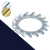 Serrated EXTERNAL Star Lock Washer 6798-A Zinc Plated Steel