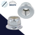 Fine DIN 6926 Nylon Flange,Steel Class 10 Zinc Plated,Smooth Bottom Nut