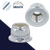 Fine DIN 6926 Nylon Flange,Steel Class 10 Zinc Plated,Smooth Bottom Nut