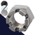 Full Height Castle Nut FINE,Steel Class 6/8,DIN 935