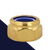 Coarse DIN 985 Nylon Nut,Brass Solid,No Finish