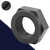Hex Nut Reduced Wrench Low Carbon Steel Black Special
