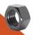 Hex Nut Stainless Black DIN 934
