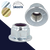 Nylon Flange Nut Smooth Class 10 Steel DIN 6926