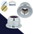 Nylon Flange Nut Smooth Class 10 Steel DIN 6926