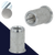 Metric Smooth Round,Rivet Insert Nut,Steel + Aluminum