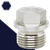 Flanged Hex Drive Plug,Stainless Steel,DIN 910