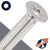 M2X0.4 Torx Flat Head Cap Screw - A2 Stainless ISO 14581