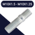M10X1.5/M10X1.25 Double End,Class 10.9 Steel,Coarse to Fine Stud