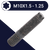 M10X1.5/M10X1.25 Torx,Class 10.9 Steel,Coarse to Fine Torx Stud